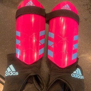 Girls soccer shin guards
